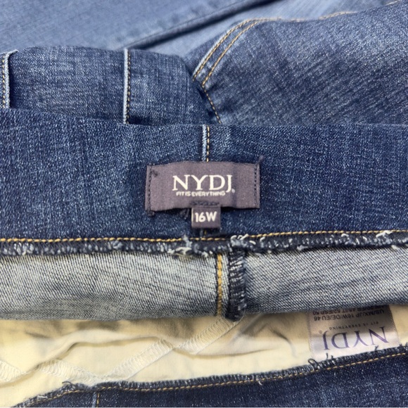 NYDJ Pull On Denim Jeanss Plus Size 16W - Picture 4 of 4